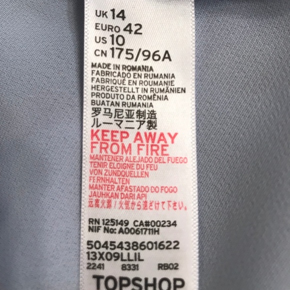 NWT  Topshop | Cold Shoulder Top - Picture 5 of 7